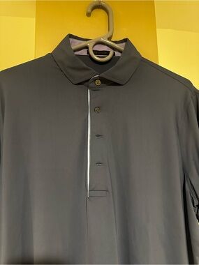 Greyson Men's Grey Blue Cayuse Polo like new - L